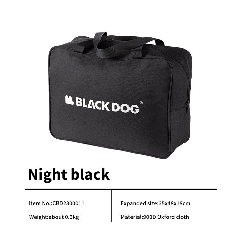 Wielofunkcyjna torba podróżna Black Dog 30L Torba do przechowywania o dużej pojemności 900D Oxford Cloth Sprzęt kempingowy