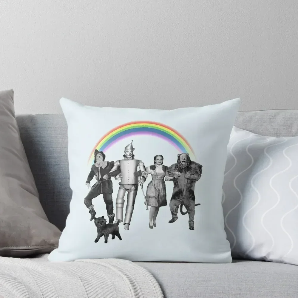 

Rainbow Vintage Poster Fantasy Dorothy Gale Throw Pillow Sofa Cushions luxury home accessories Christmas Pillows pillow