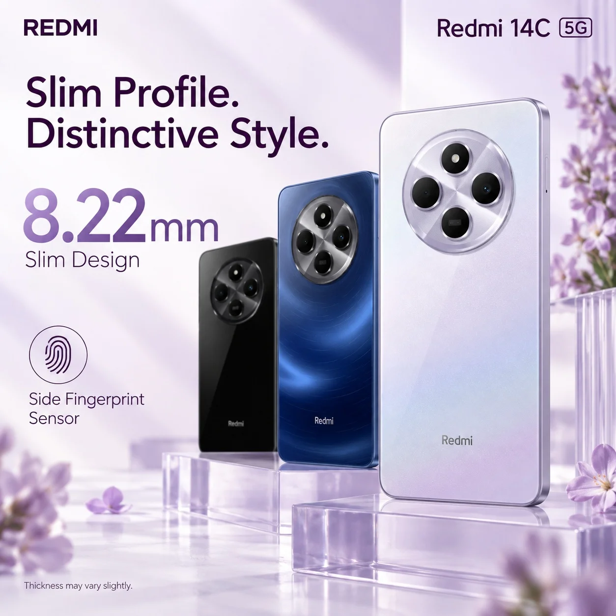 Redmi 14C 5G Smartphone, Snapdragon 4 Gen 2, 6.88