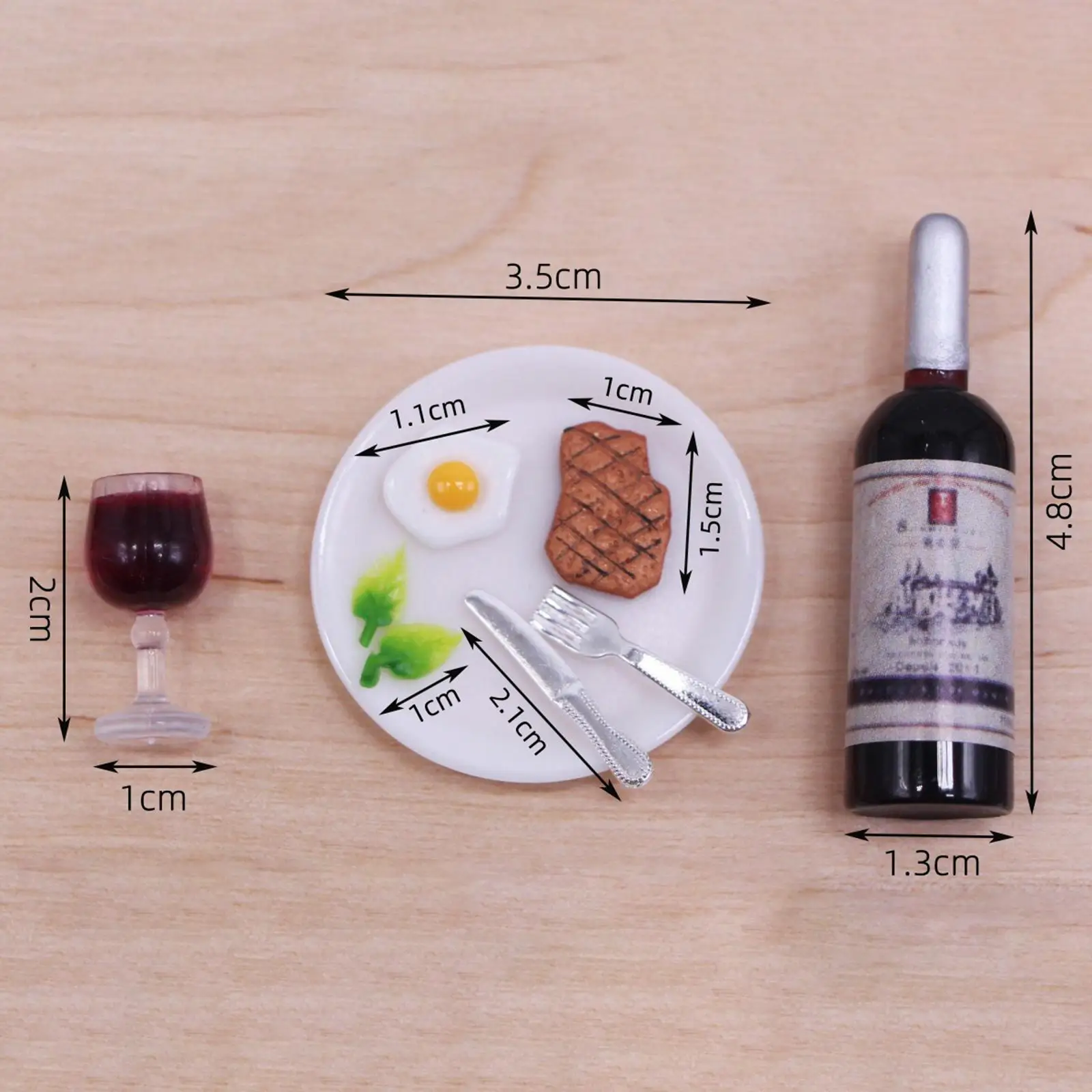 

33 миниатюрных модели еды и напитков для декора: мини-бутылки вина для украшения гостиной, кухни, дома, столовой