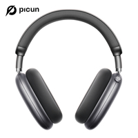 Picun F8 Pro ANC Wireless Headphones Head Tracking 3D Spatial Audio -52dB ANC HIFI Bluetooth Headset ENC HD Mic Low-Latency APP