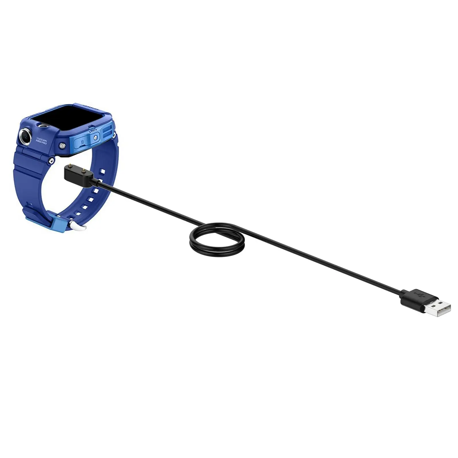 2-4pack Watch Charger Compatible with Huawei Watch Fit USB Charging Cable black