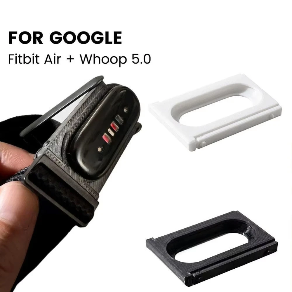 Black Modification Watch Case Adapter for The Fitbit Air + Whoop 5.0 Combot,Device Stack Holder, Smart Band Creative Accessory