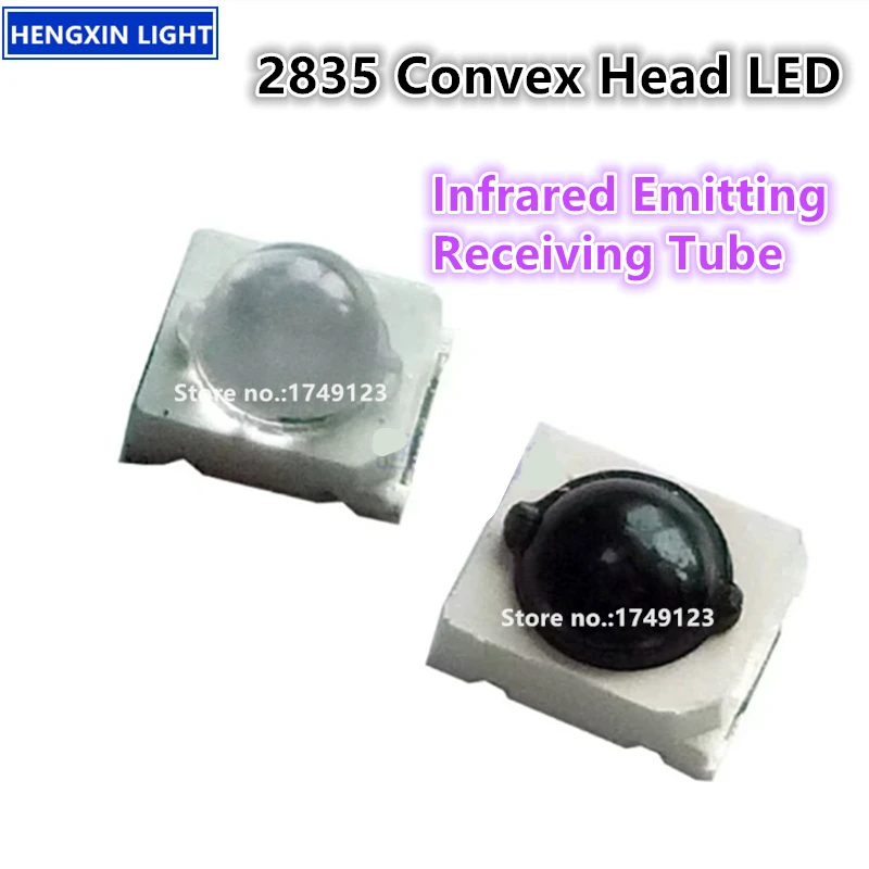 2835 Convex Head LED, Infrared Emitting/Receiving Tube PT, Photosensitive Sensor With Lens Lamp Beads