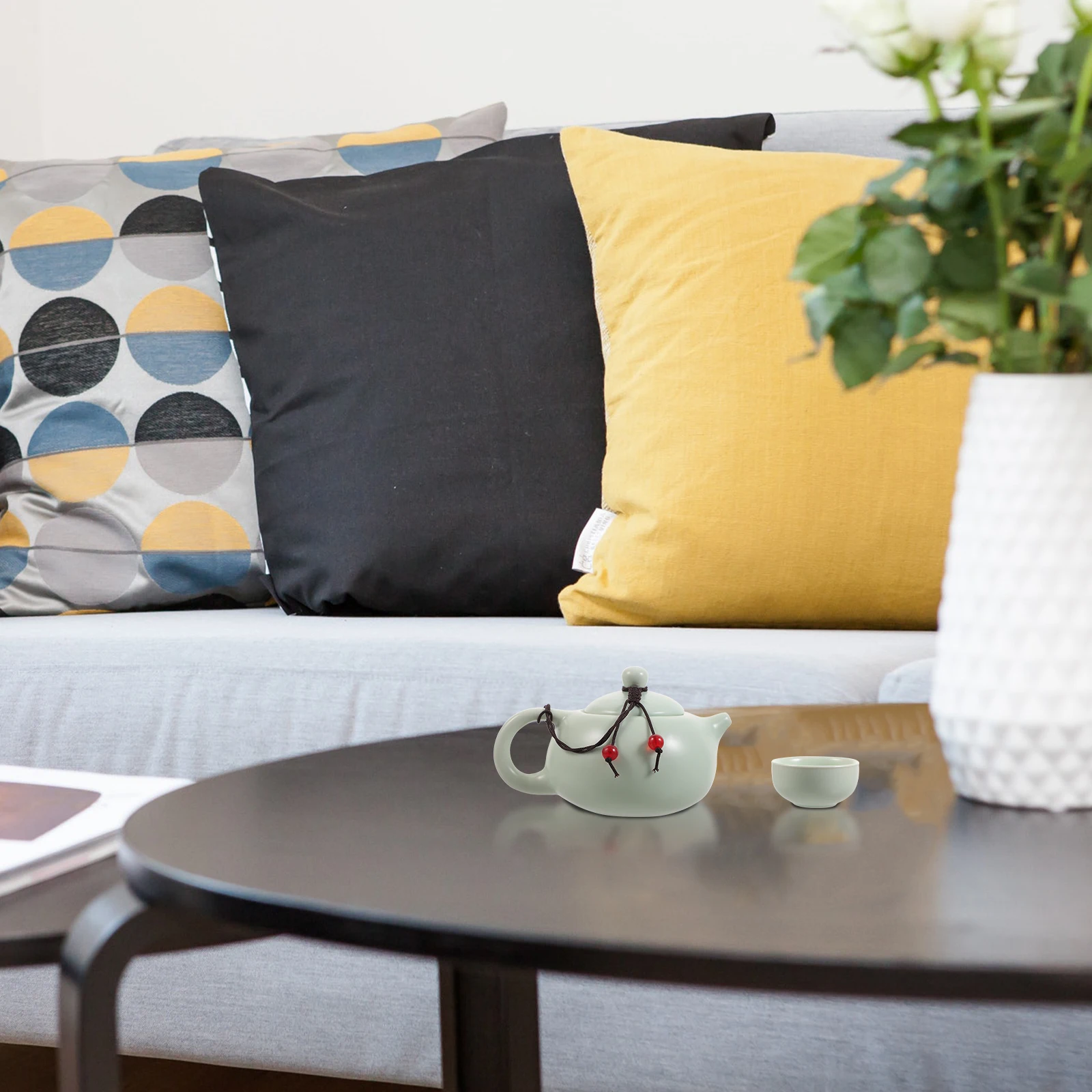 

Portable Tea Set Cups Gong Travel Kit Pots Teapots for Ceramic Utensils Accessories