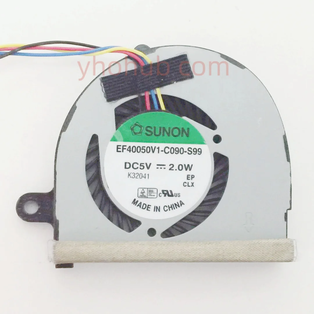 

SUNON EF40050V1-C090-S99 DC 5V 2.0W 4-Wire Server Cooling Fan