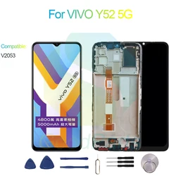 For VIVO Y52 5G Screen Display Replacement 2408*1080 V2053 For VIVO Y52 5G LCD Touch Digitizer