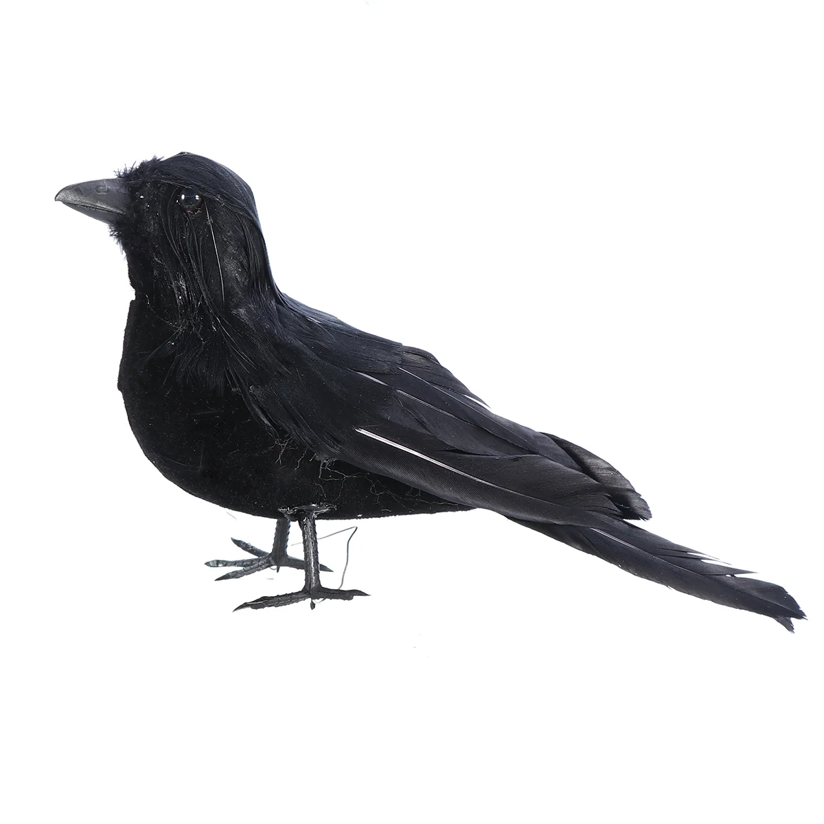 

Realistic Crow Prop Simulated Halloween Decorations Fall outside Spider Outdoor Bird Toy Birds