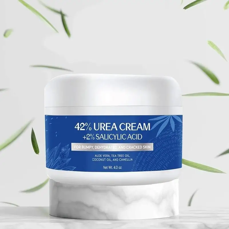 Urea Cream 42% Plus Salicylic Acid 4 Oz, Upgraded Callus Remover Hand Cream Foot Cream for Dry Cracked Feet, Hands,