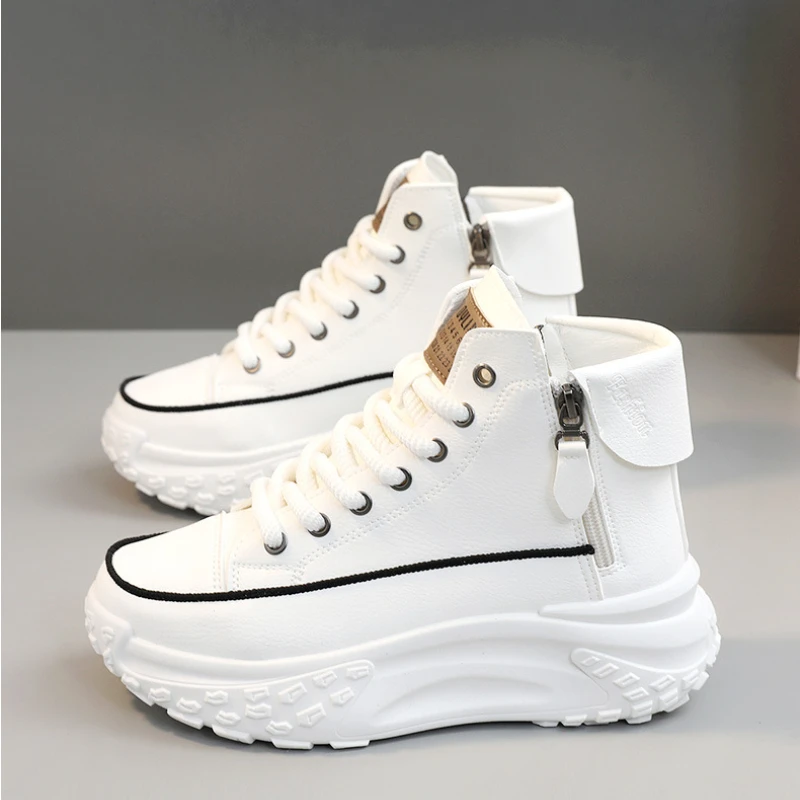 

New Women Sneakers Luxury Fashion High Top Women Boots comfortable Platform Casual Shoes High Quality Outdoor Women Running Shoe