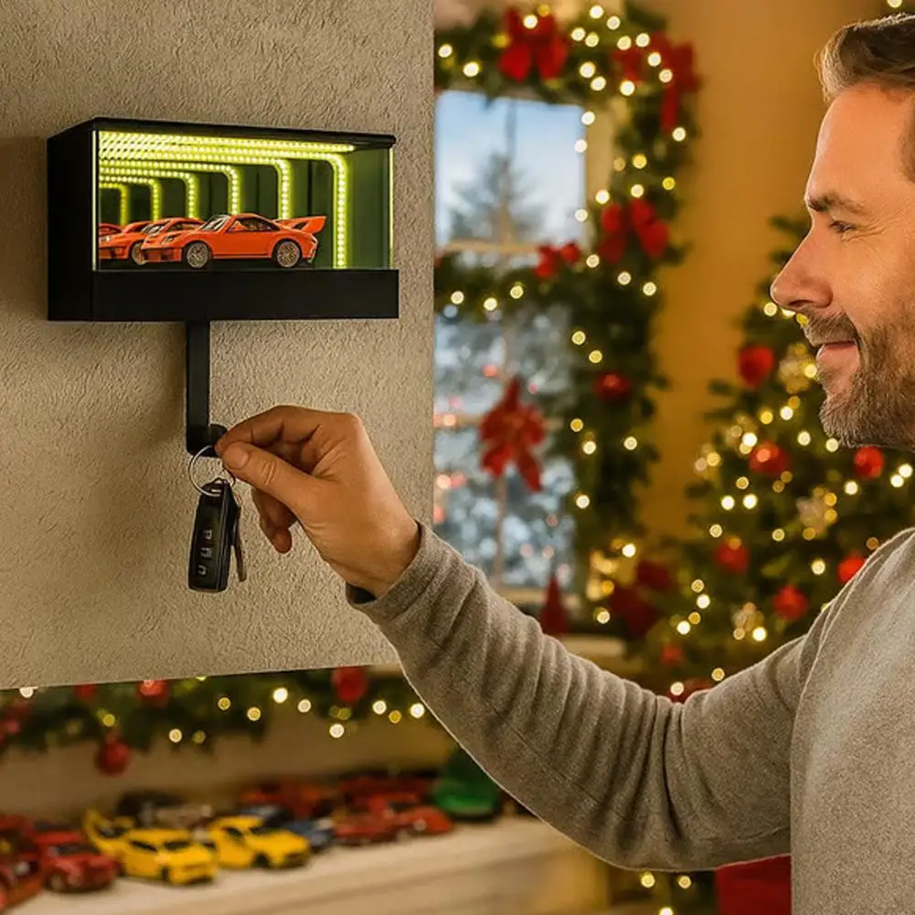 Car Garage Key Holder 3D Printed Wall Mount Car Key Holder With