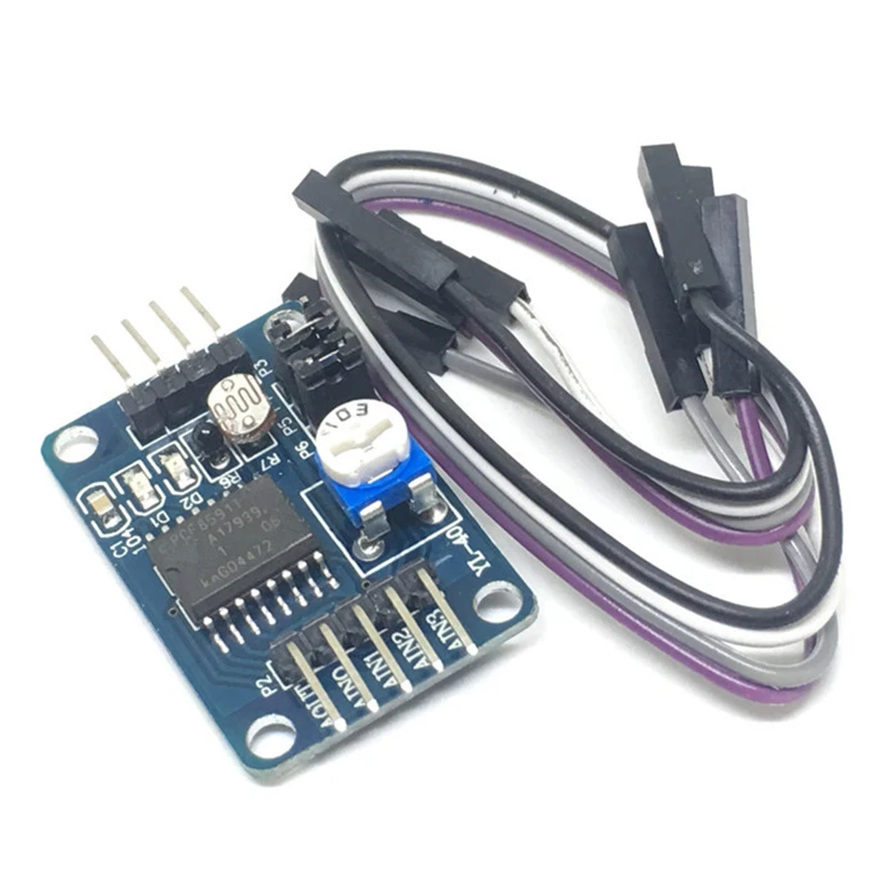 Free shipping 1PCS PCF8591 Module AD / DA Conversion Modules Analog-to-digital / digital-to-analog Conversion + Cable