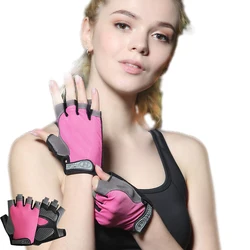 Gants de levage de poids en gel demi-doigt pour hommes et femmes, respirants, anti-alde, entraînement, salle de sport, yoga, entraînement sportif, main, été