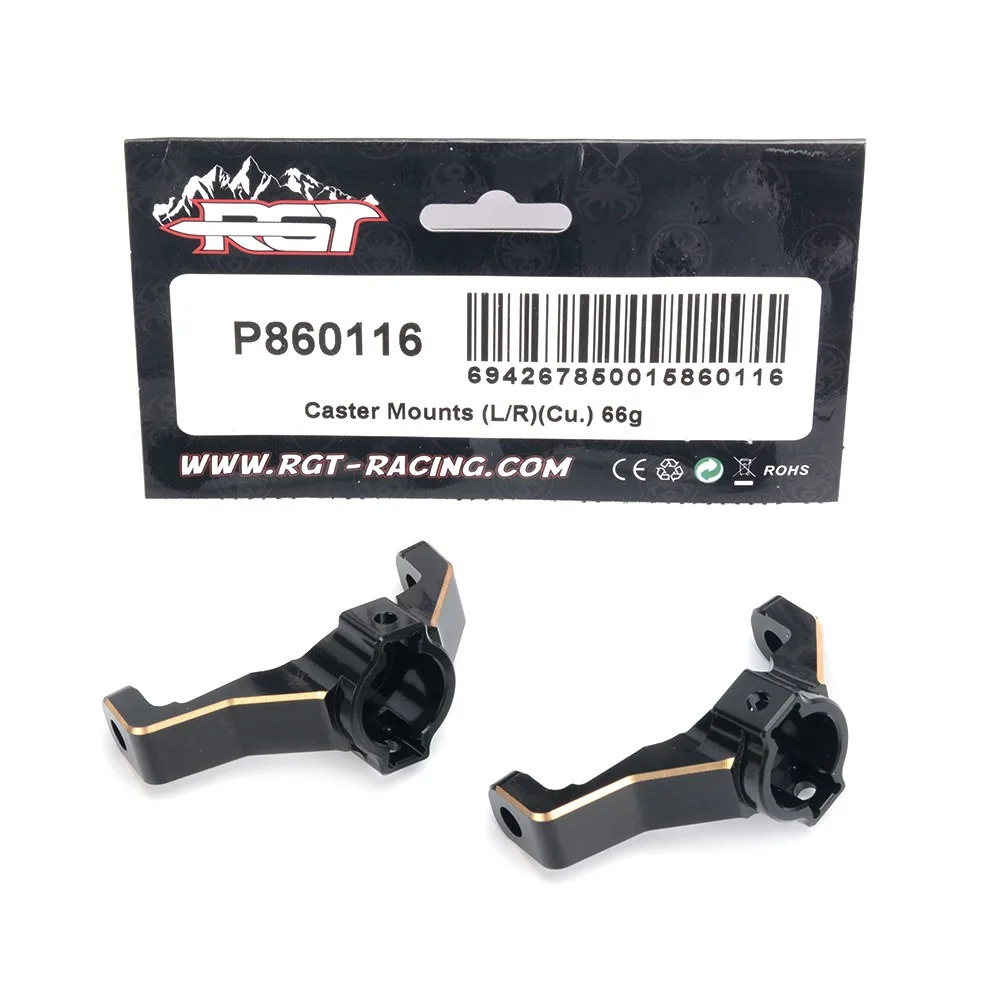 

Spare parts and accessories P860116 Caster Mounts (L/R)(Cu.) For EX86170 RTR 1/10 RC Electric Remote Control Model Car
