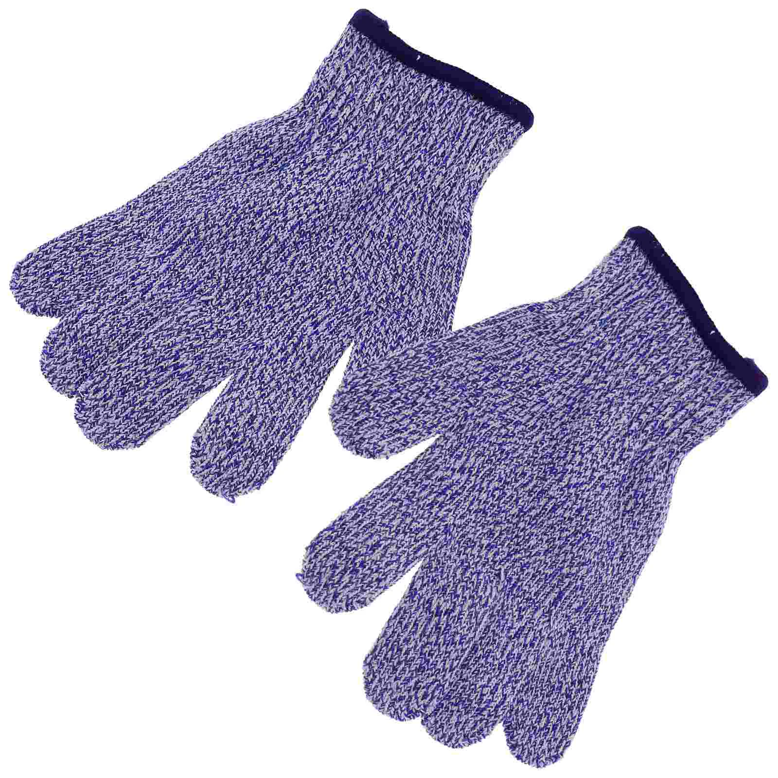 

Safety Cuts Glove Oven Protection Resistant Gloves Kids Child Fingerless Mittens