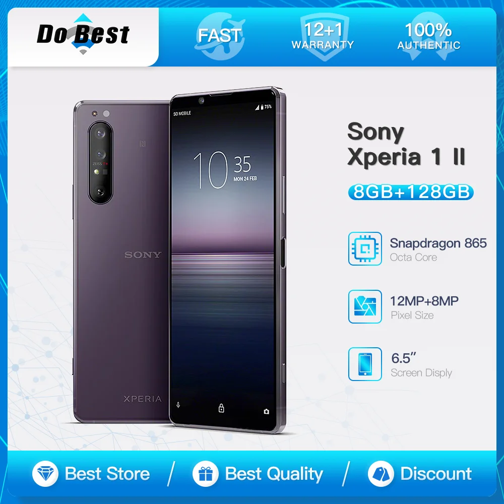 Sony Xperia 1 II SO-51A 5G Mobile Phone 6.5