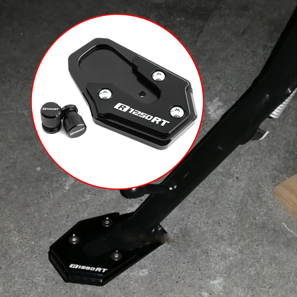 

For BMW R1250RT R 1250RT R1250 RT 2018 2019 -2022 Motorcycle Accessories Kickstand Foot Side Stand Extension Pad Cover Protector