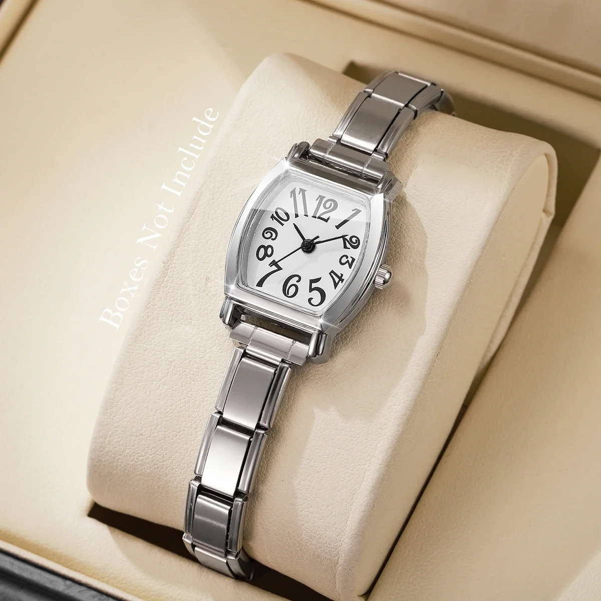 Women Luxury Rhinestone Quartz Wristwatch Alloy Bracelet Elegant Lady Party Gift Reloj Mujer