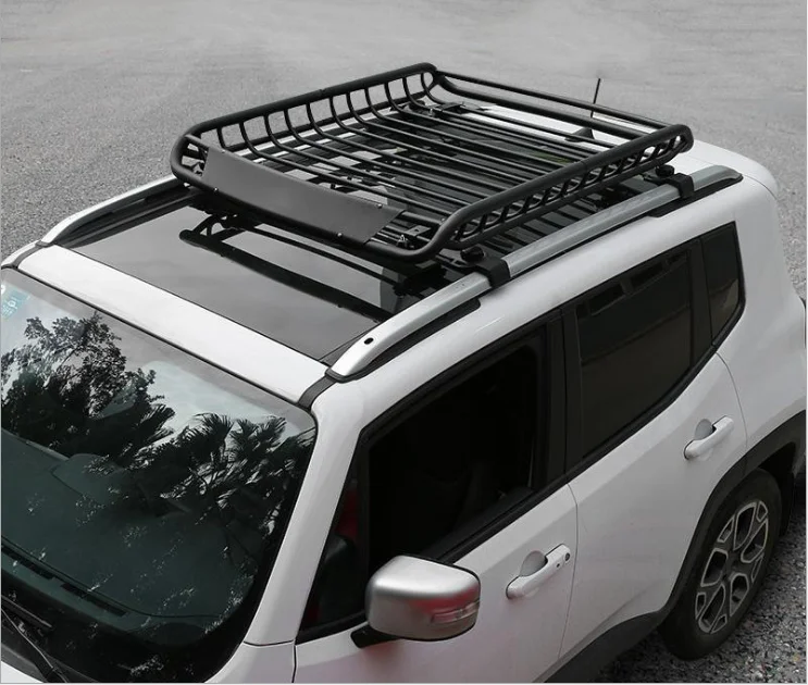 Heavy duty steel universal cargo roof rack luggage car  basket