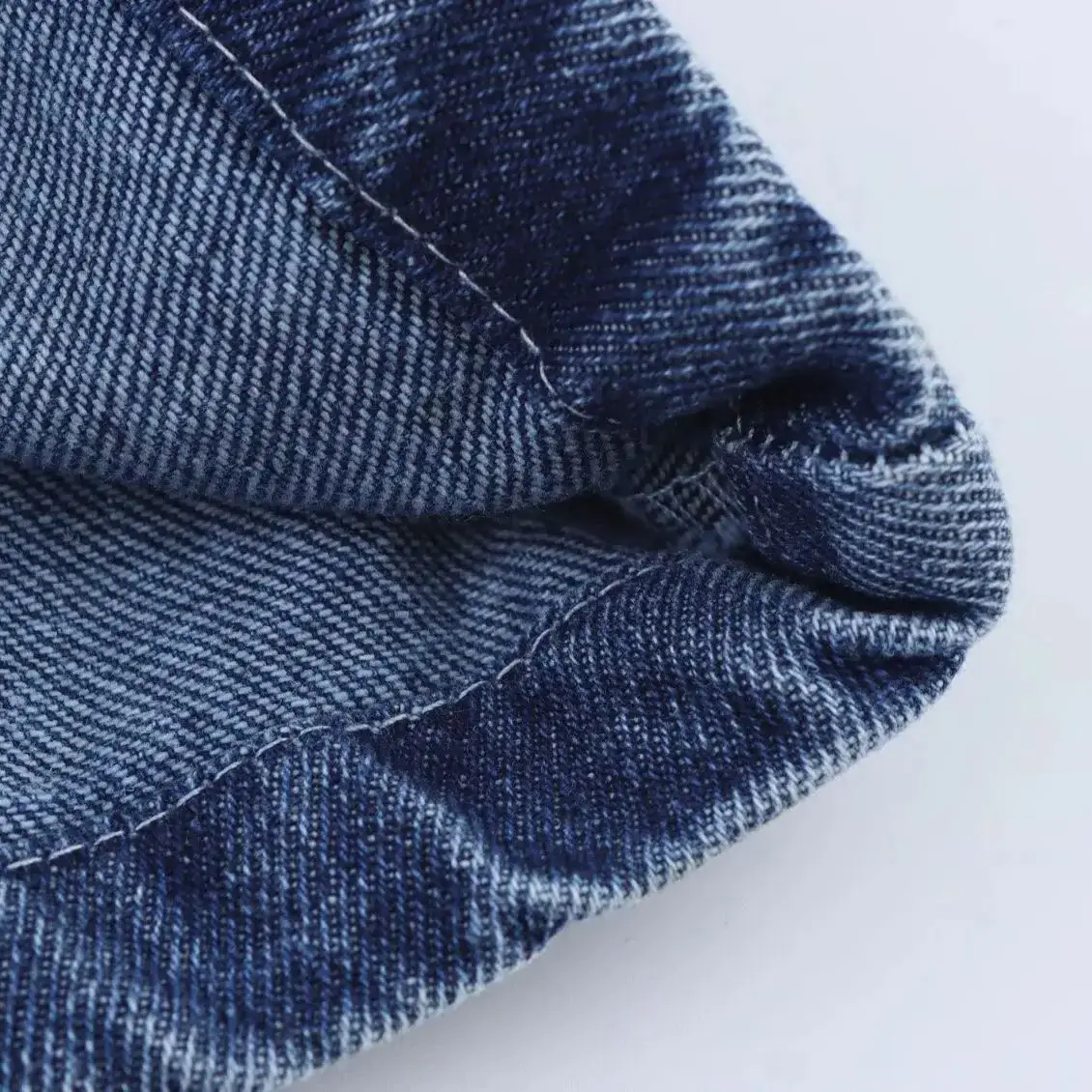 Celana Jeans Robek Lurus Wanita Celana Panjang Ramping Solid Banyak Saku Ritsleting Kancing Pinggang Tinggi Jeans Chic Wanita Baru Musim Semi Musim Panas