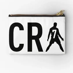 Cr7  Zipper Pouches Socks Underwear Coin Key Cosmetic Bag Money Packaging Pure Wallet Women Panties Pocket Small Men Storage