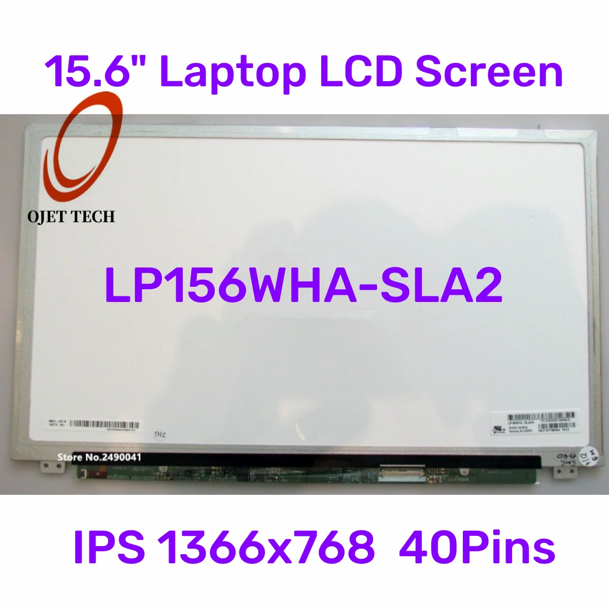 

NEW 15.6" LCD LED IPS Display Matrix Screen LP156WHA SLA2 LP156WHA SL A2 40PIN LVDS HD 1366*768 Free Shipping