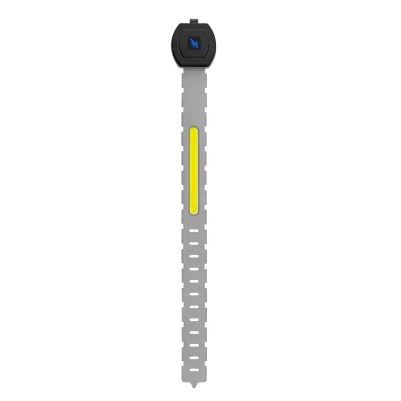 ABHS-COB Bracelet Warning Light 3 Modes Armband Running Light With Reflective Arm Bands For Night Runners Jogging Walking B