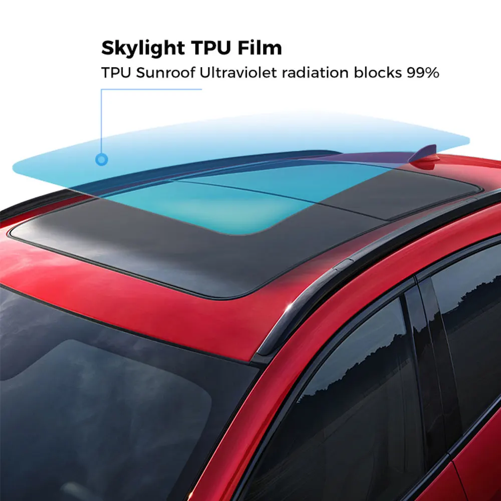 

High-quality infrared inhibition roof scratch resistance, sunroof glass self-healing protective film