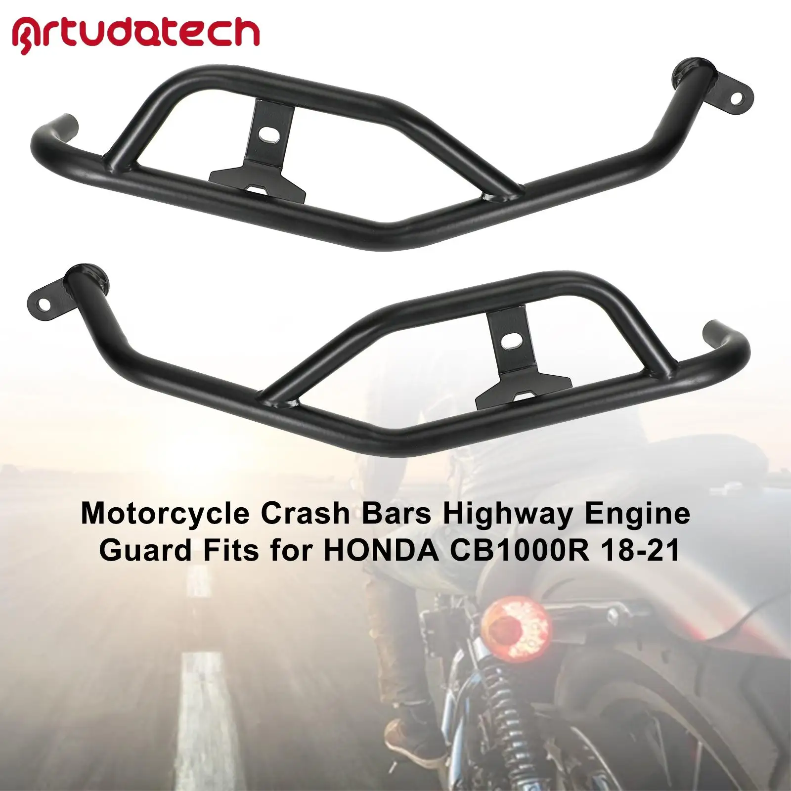 

Защитная дуга двигателя Artudatech (черная) для Honda CB1000R 2018-2021