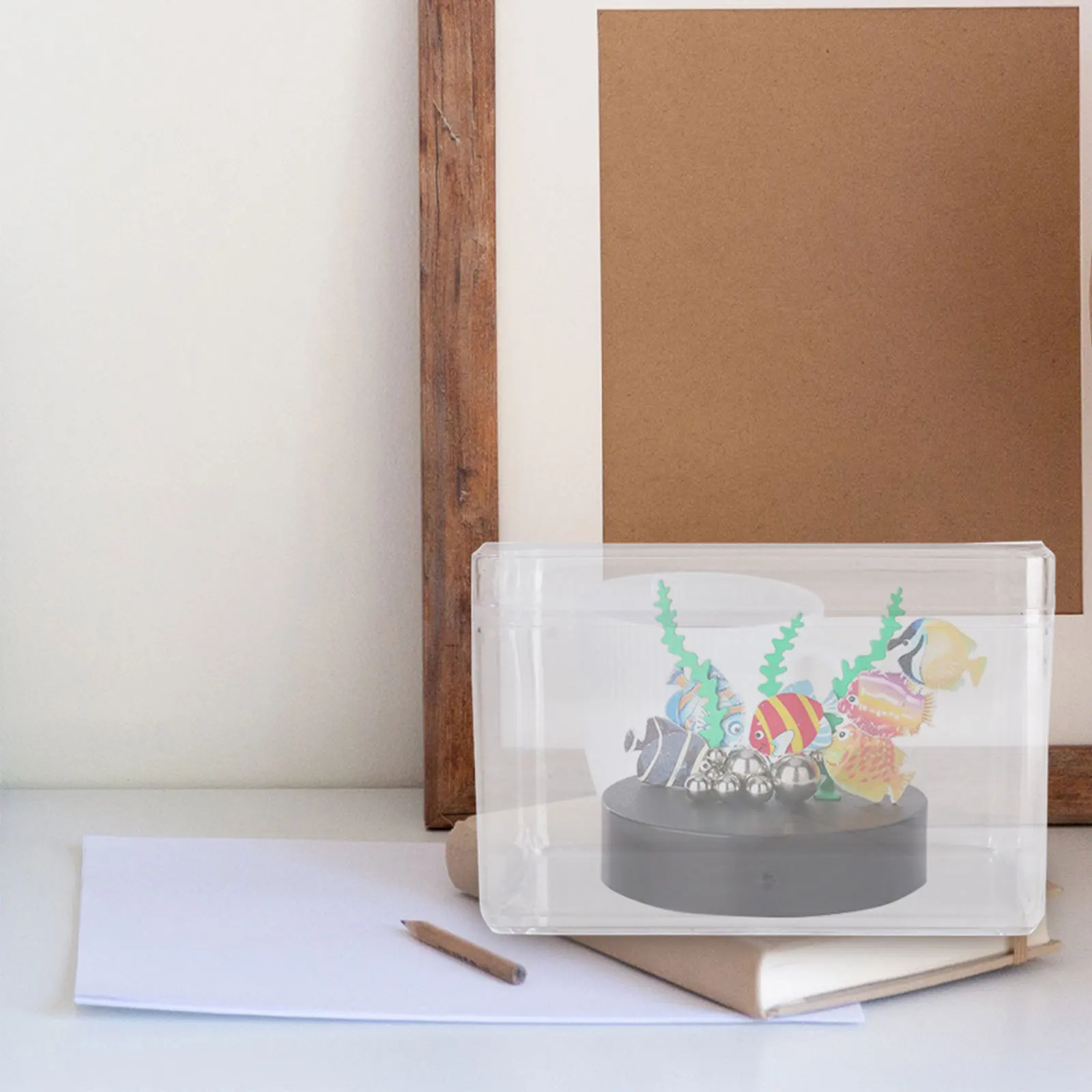 

5Pcs High-Quality Transparent Collection Storage Box Perfect for 3D Models and Statues Protection Display Box