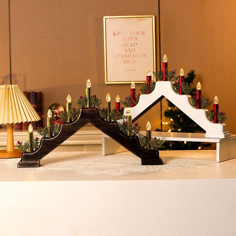 

Christmas Simulation Candle Lights Candle Stand Decorations Christmas Decorations Shopping Malls Restaurants Stand Arrangements
