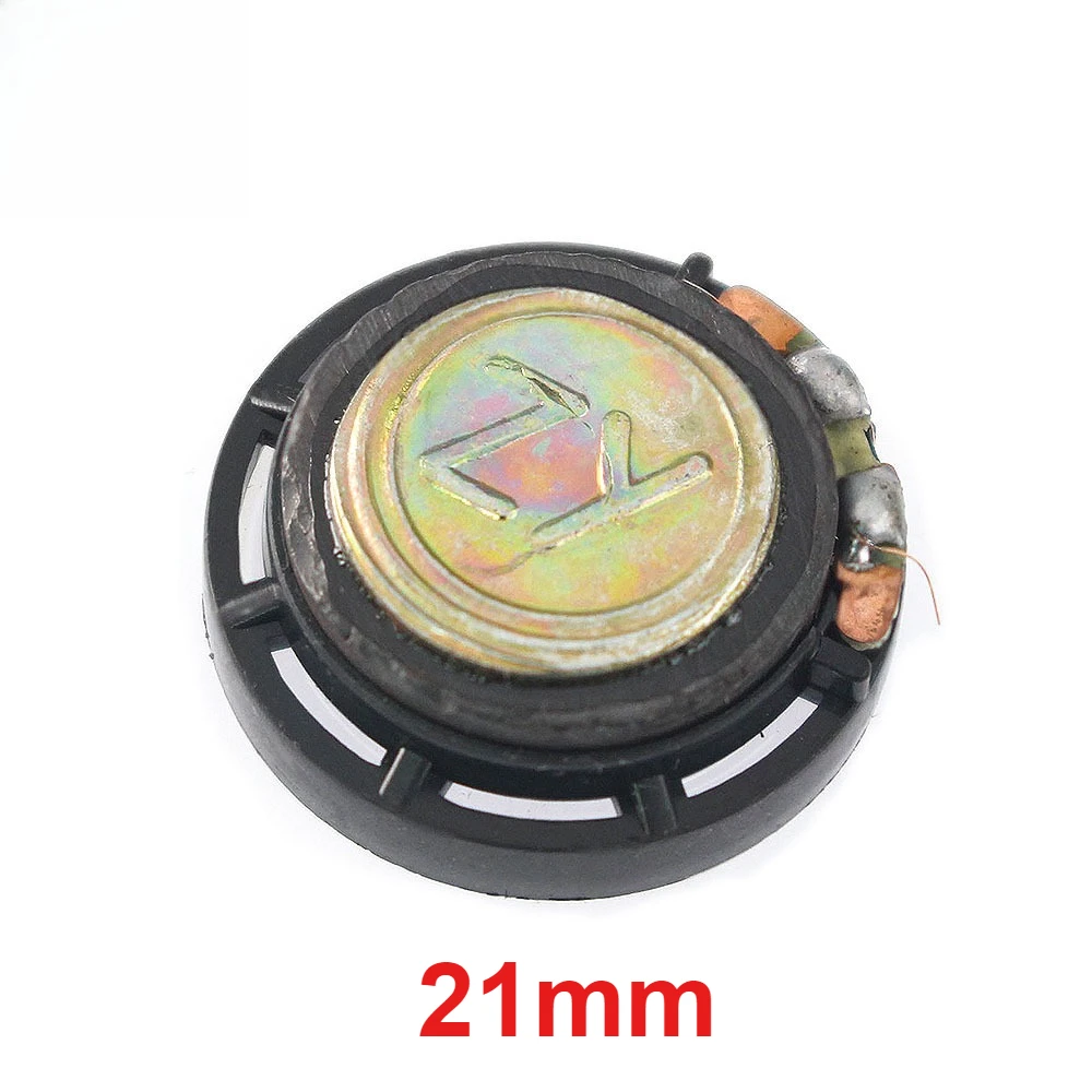 5PCS 0.25W Speaker 8ohm Loudspeaker 0.25 Watts 8R Plastic Shell Speaker Horn External Magnetic Speakers Diameter 21MM/27MM/29MM