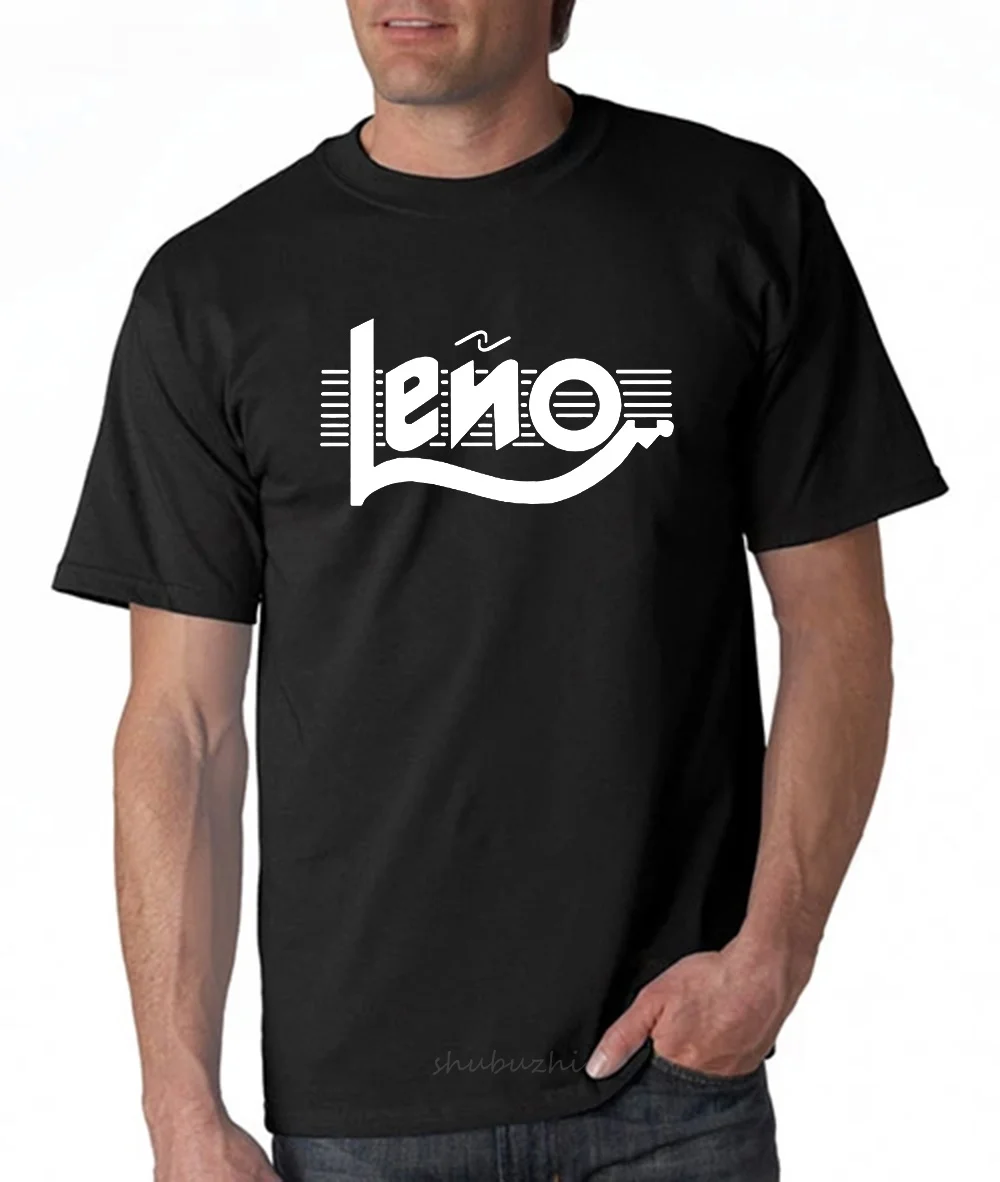 Camiseta de algodón para Hombre, camisa Negra con logotipo de Leno Rosendo, Tallas S, M, L, Xl, Xxl, Xxxl, 100