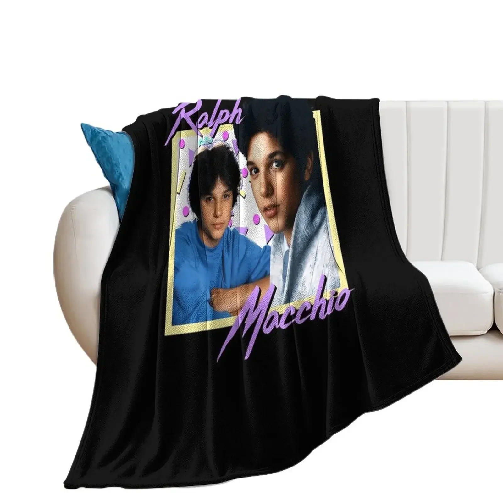 80s Ralph Macchio Throw Blanket Stuffeds Heavy warm winter Kid'S Blankets