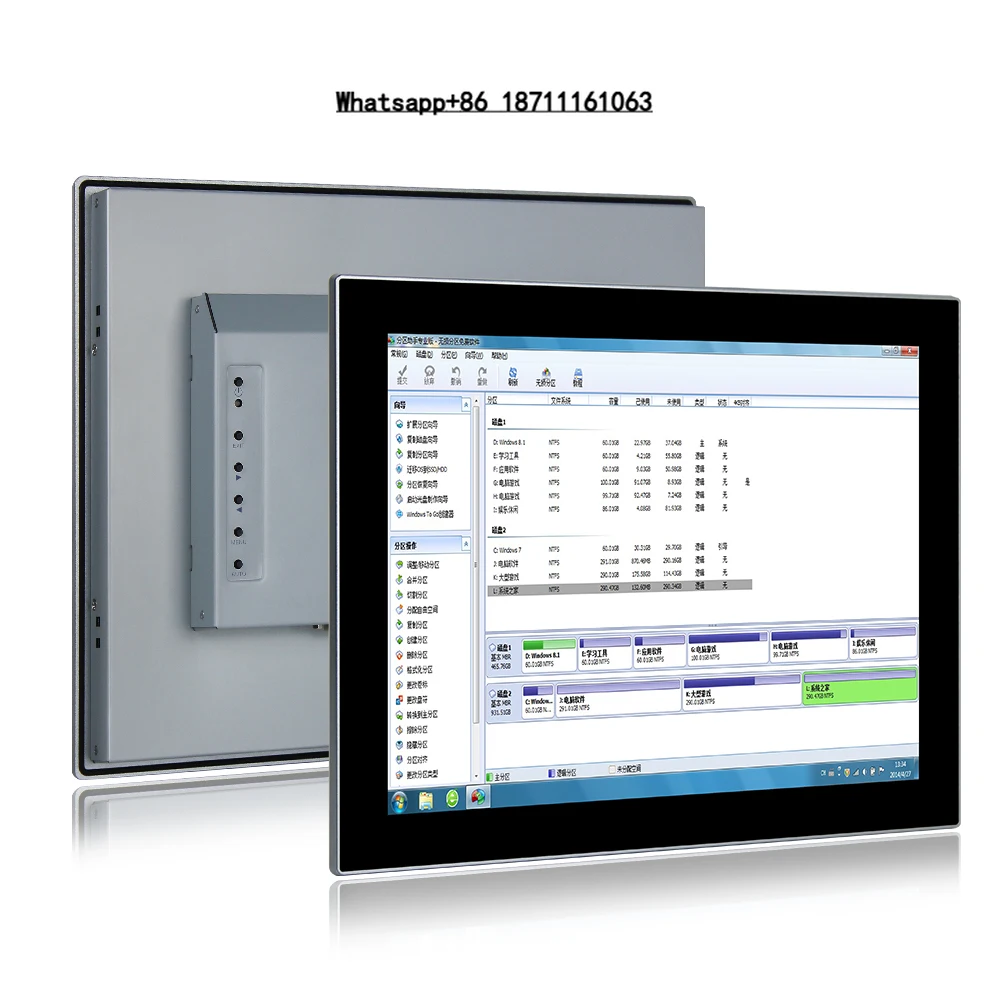 

Hot Seting Outdoor IP66 Waterproof Front LCD Display Embedded 15 Inch Wall Mount Capacitive Touch Screen Industrial
