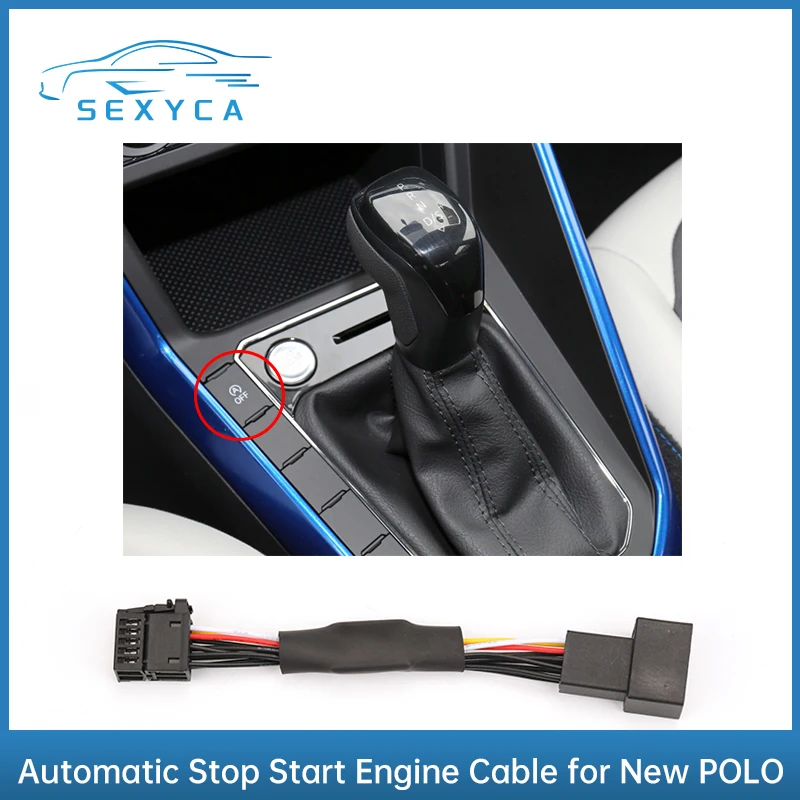 Car Automatic Stop Start Engine System Off Eliminator Device Control Sensor Plug Cable For For VW New POLO/Old Polo Three Mode