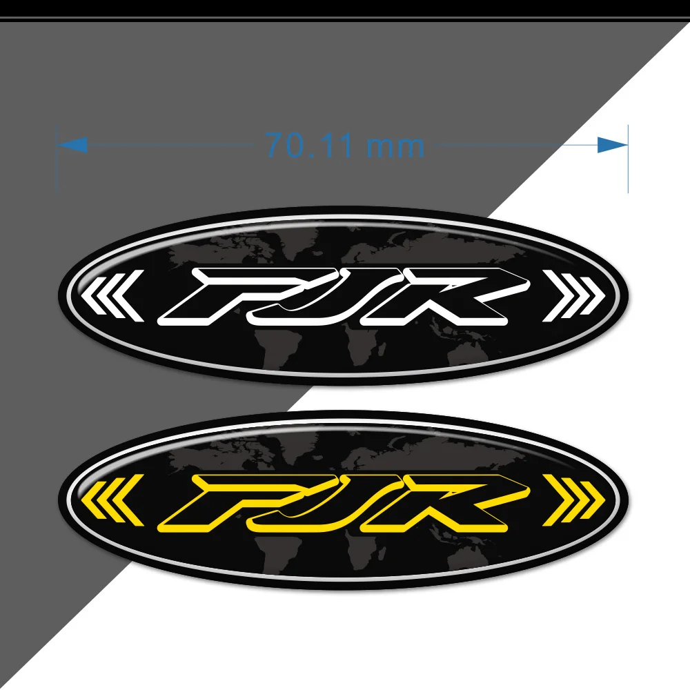 แผ่นรองถังน้ำมันสำหรับยามาฮ่า FJR1300 fjr 1300สติกเกอร์3D สติ๊กเกอร์ป้องกันก๊าซเชื้อเพลิงสติกเกอร์มอเตอร์ไซค์ผจญภัย