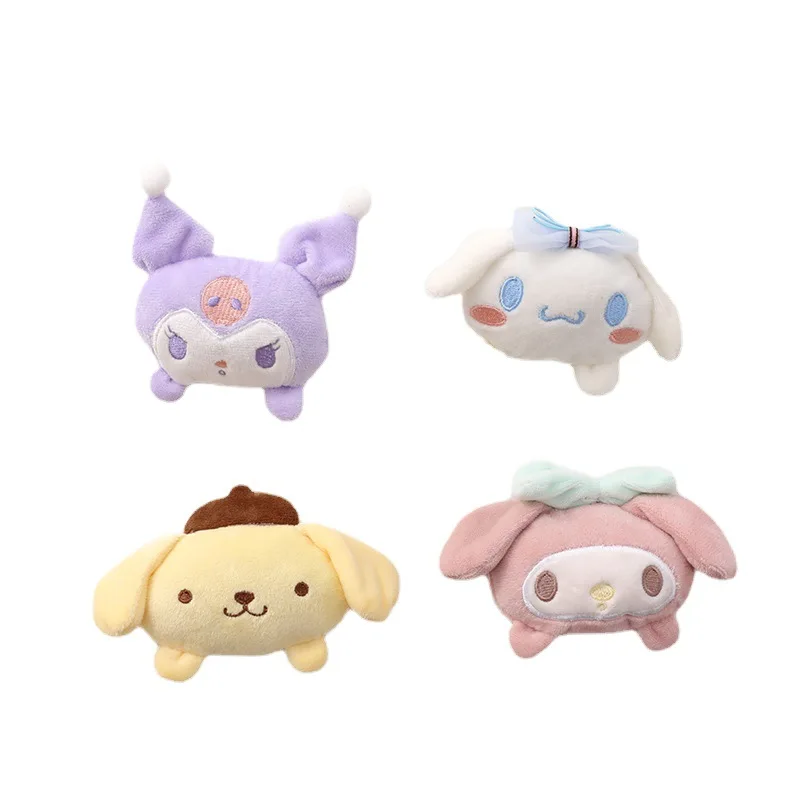 10 stks/partij Cartoon Sanrio Broche 6Cm Cinnamoroll Melodie Leuke Vorm Broche Tas Pin Rugzakken Hanger Decoratie Accessorie