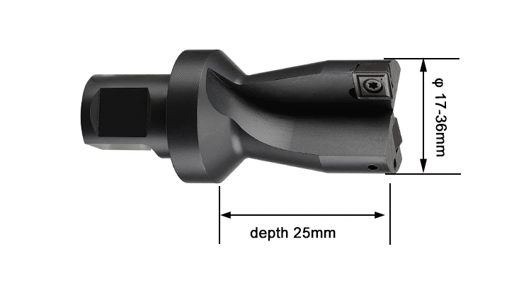 Exchangeable Annular Cutter Drill Bit Coated Metal Railway Plastic Tool Twist Boxed Packaging Drilling