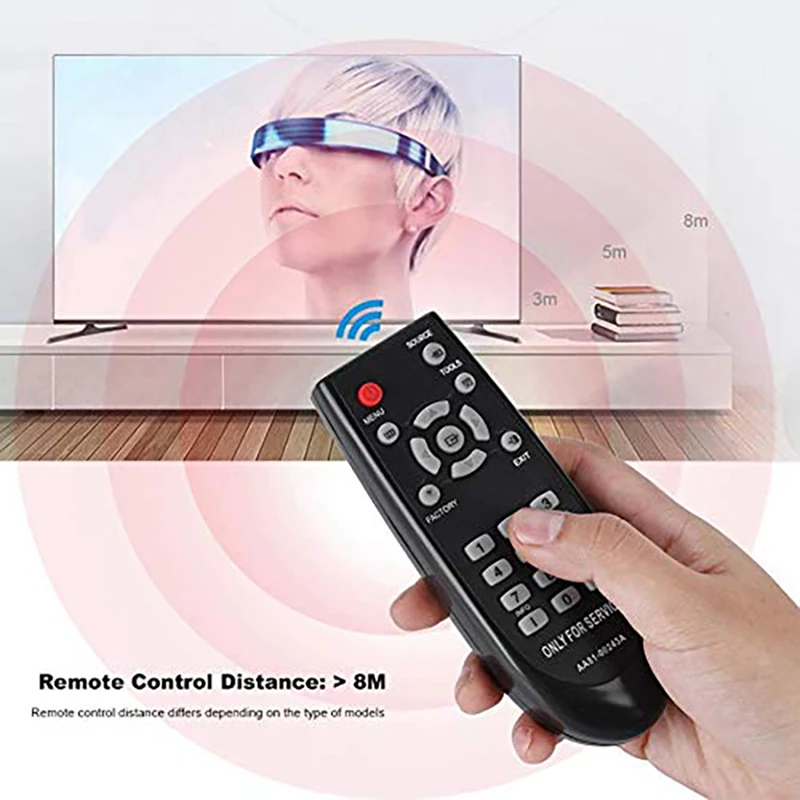 Nova substituição do controlador de controle remoto de serviço AA81-00243A para televisão Samsung TM930 TV