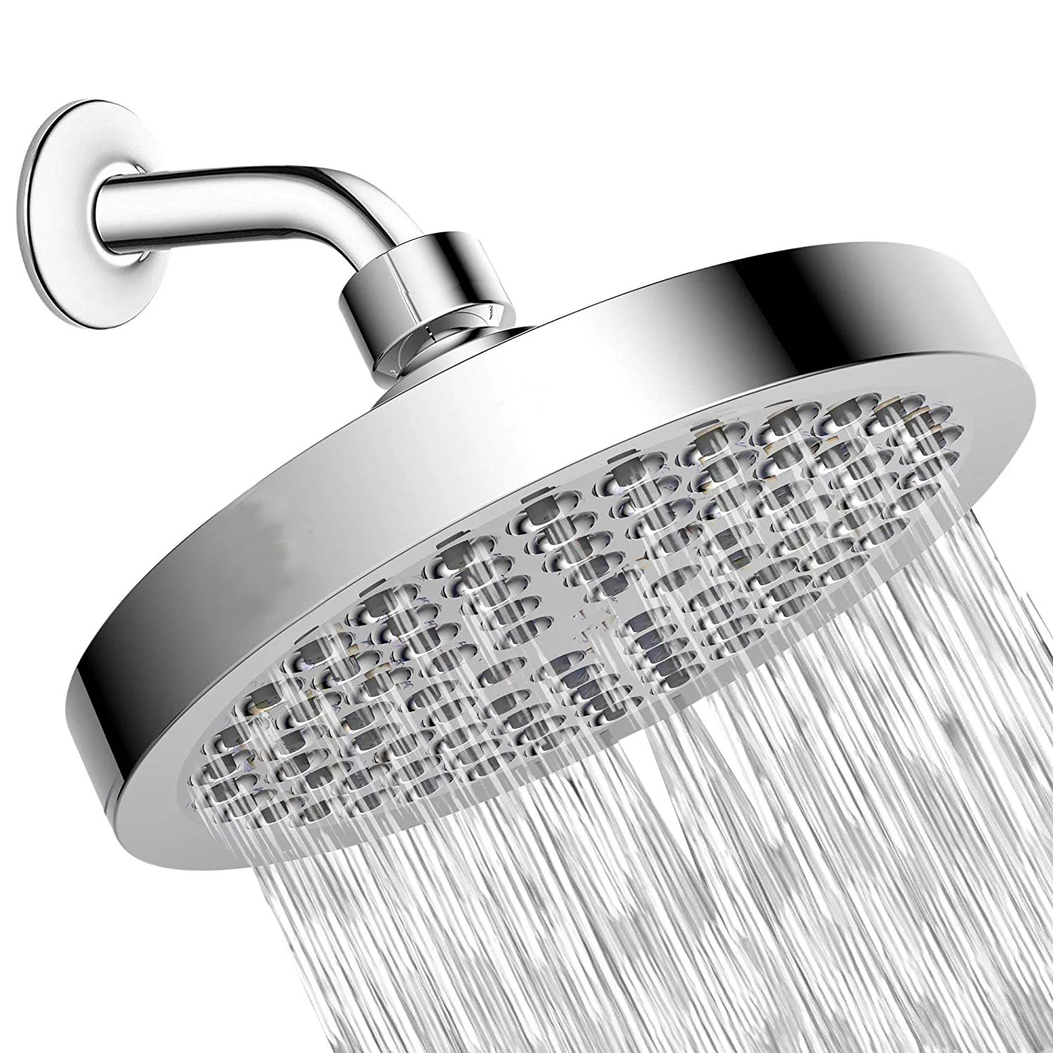 Pressurization Shower Head Simplicity Household Full Electroplated Nozzle Small Showerhead Bath Shower Head Bathroom Accessories