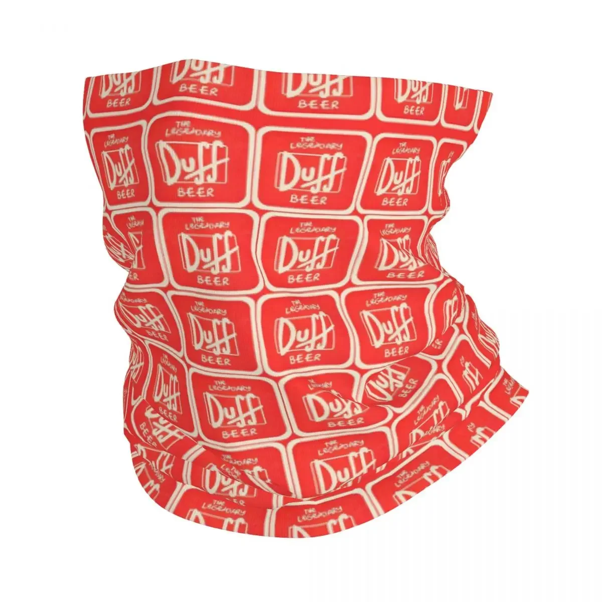 Duff Bandana Neck Gaiter Printed Beer Lover Logo Balaclavas Mask Scarf Multifunctional Cycling Hiking Unisex Adult Washable