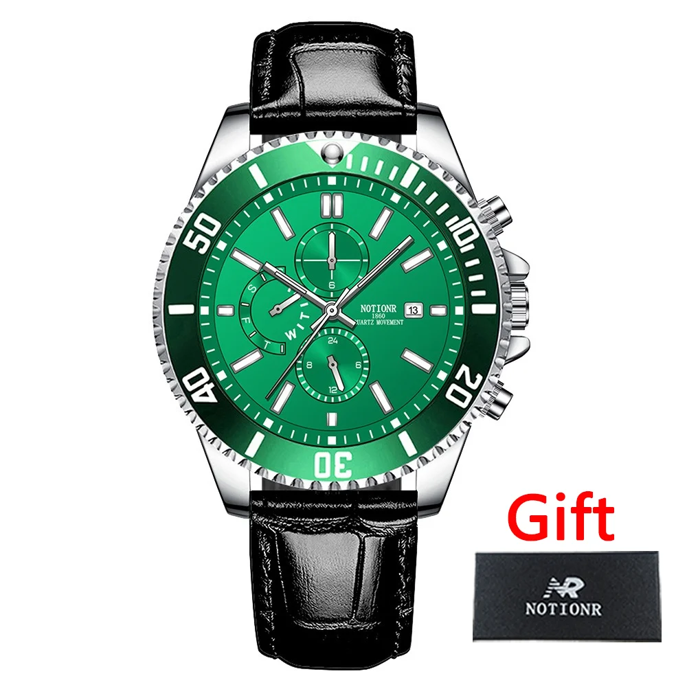 Men's Stylish Quartz Watch, Casual & Date Function