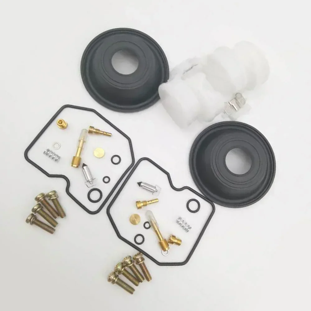 2X For Vulcan 500 EN500 EN 500 Carburetor Repair Kit Plunger Diaphragm Sturdy And Durable Carburetor Repair Kit