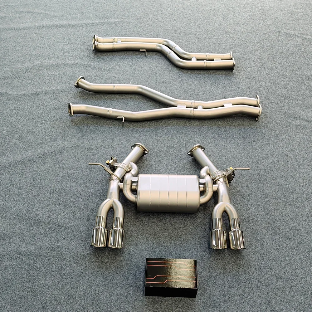 Stainless Steel Exhaust System Performance Catback for BMW M3 M4 F80 F82 3.0T Remote Control Tuning Valve Muffler Pipe