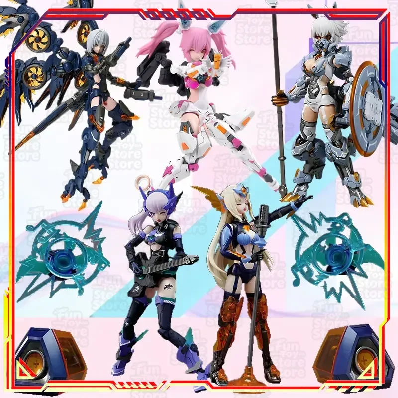 

NUKEMATRIX VIVIENNE HAYHA LIRLY BELL Anime Action Figure Model Toy Collectible Gift for Kids with Foam Box Packaging CF01