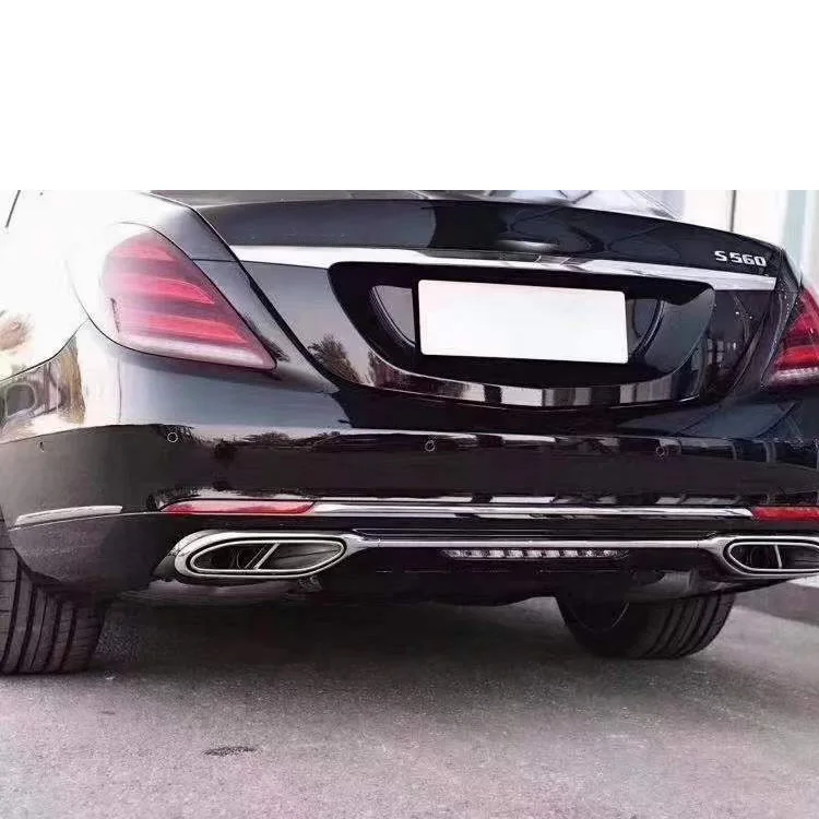 قطع غيار السيارات W222 ترقية 2020 نمط BodyKit شواء LED المصابيح الأمامية المصابيح الخلفية مصدات طقم الجسم ل 2014-2017