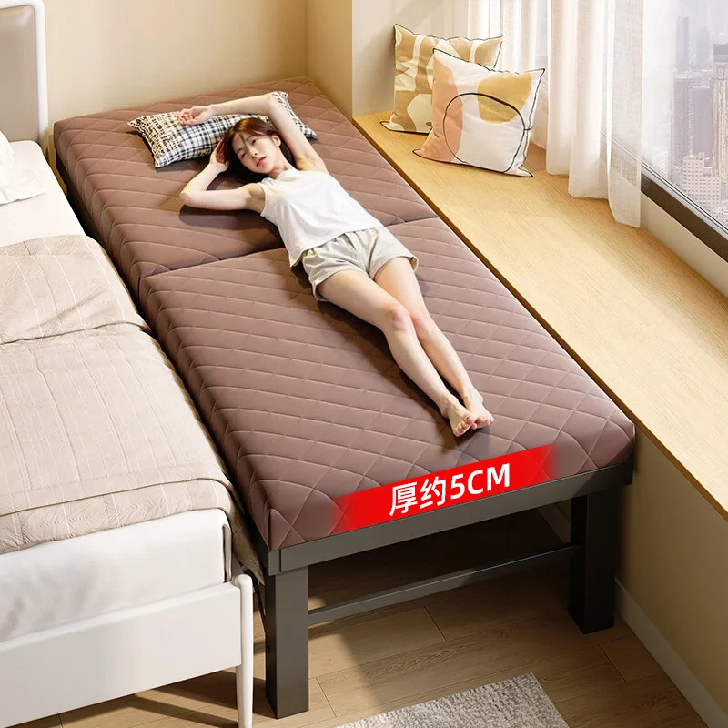 

Bedside Wide Splicing Bed Adult Sleeping Adult Foldable Movable Children's Bedroom Wrought Iron Single