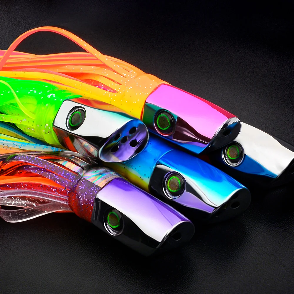 Proberos 9-Zoll Hochgeschwindigkeits-Schleppköder, Skirt-Köder für Marlin, Thunfisch, Delfin, Mahi, Durado, Wahoo, Big Game Hochsee-Angeln – Detail 6