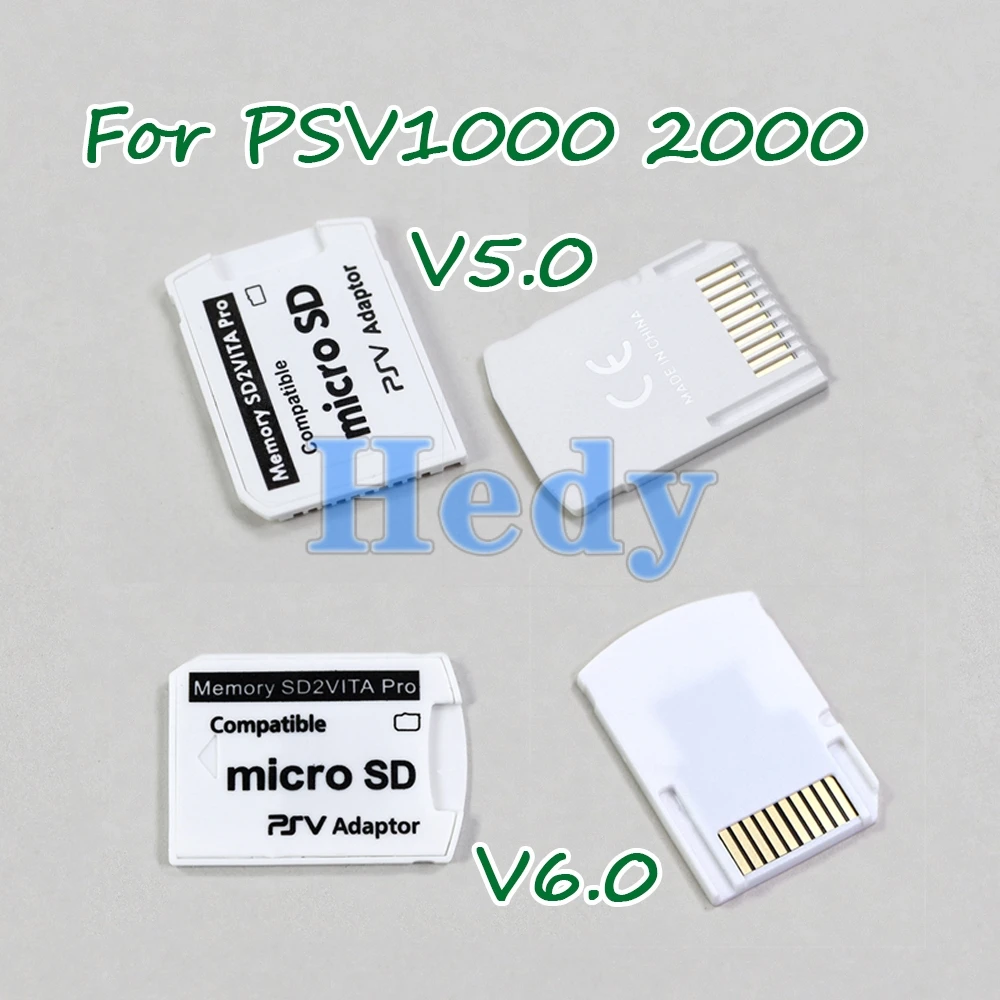 

1PC Version 5.0 6.0 SD2VITA For PS Vita 1000 V5 V6 Memory TF Card for PSVita PSV 1000/2000 Adapter System SD Micro Card